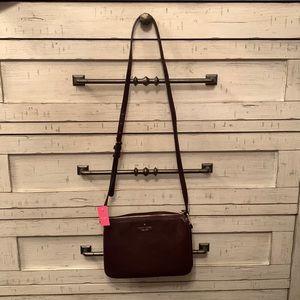 Kate Spade triple gusset crossbody WKRU5842 Jackson chcltchery